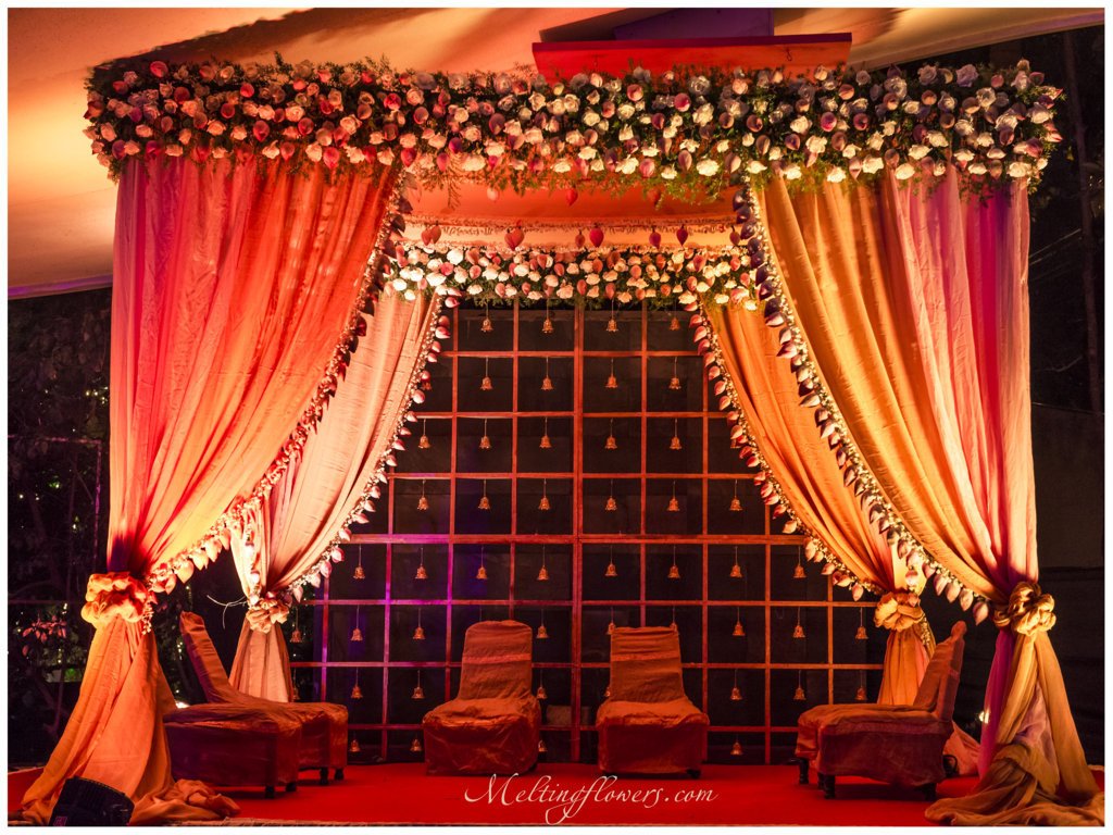 Ideal Wedding Backdrop For Good Photography | Wedding Decorations, Flower  Decoration, Marriage Decoration Melting Flowers Blog