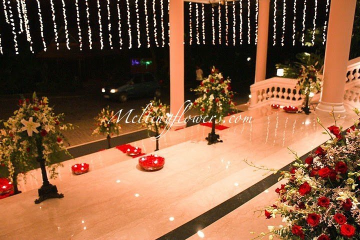 Moonlight Themed Wedding Decor